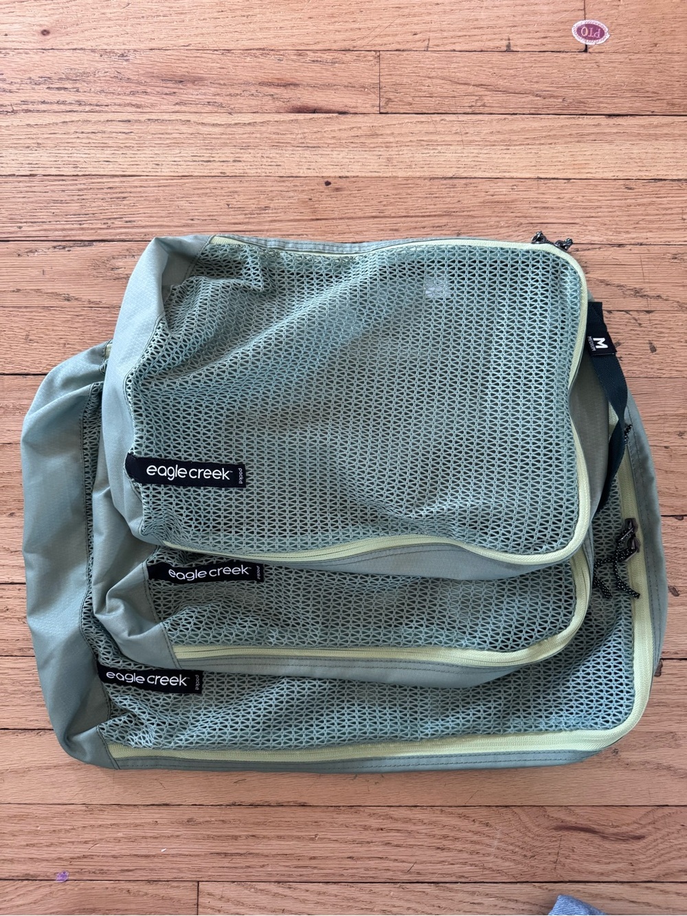 Eagle Creek Pack-it Reveal Expansion Cube, Mossy Green - 2 MED + 1 LG